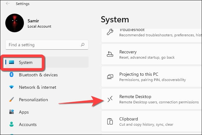 Remote Desktop