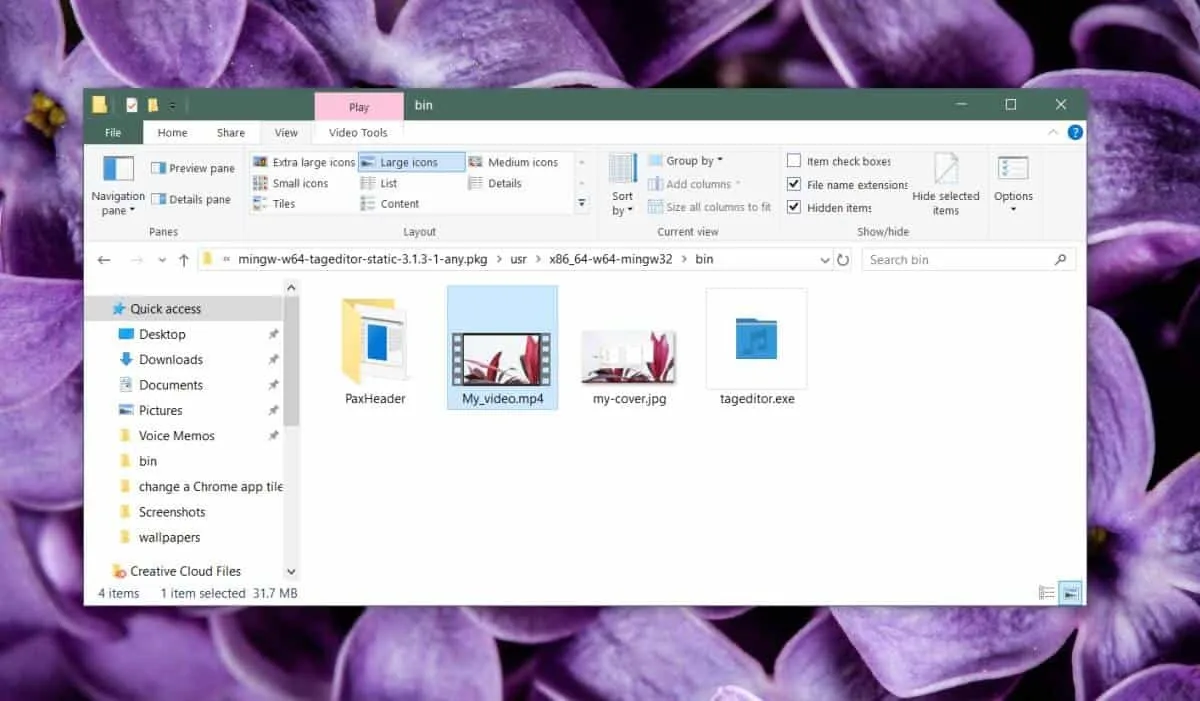 روش تغییر تصویر کوچک ویدیو در File Explorer ویندوز 11