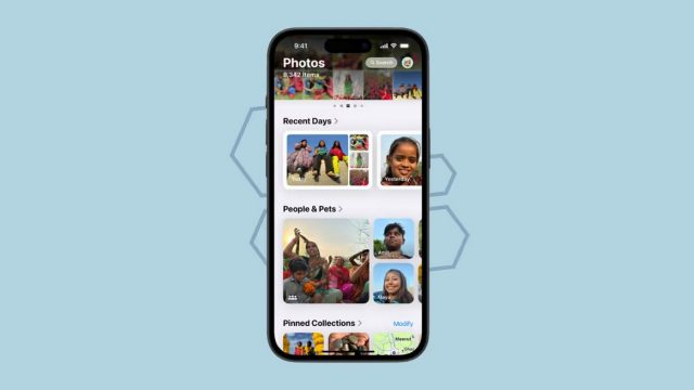 Customize photos app iOS 18