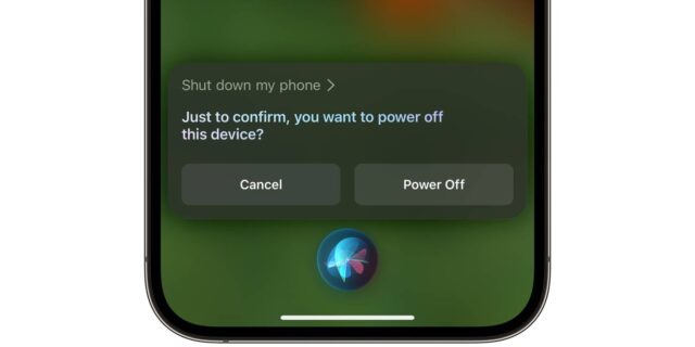 فقط بگویید «Hey Siri, turn off my iPhone»