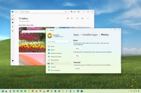 Reset Photos fix problems Windows 11