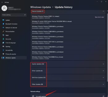 Check software install history Windows 11