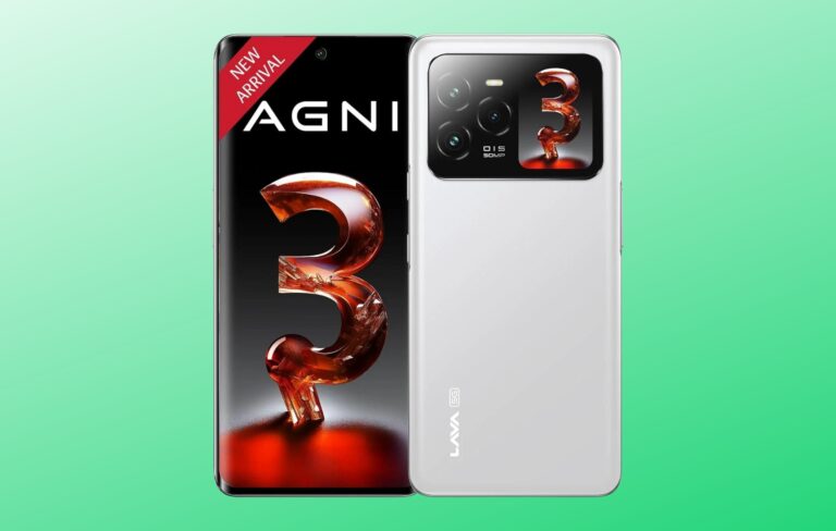 گوشی لاوا Agni 3 5G در نهایت از راه رسید