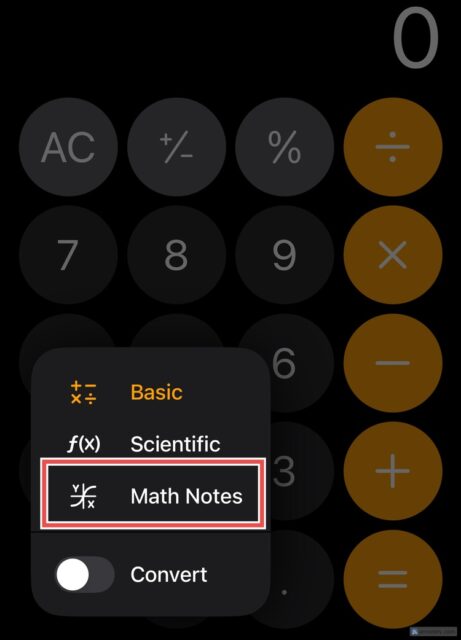 استفاده از Math Notes در برنامه های مختلف