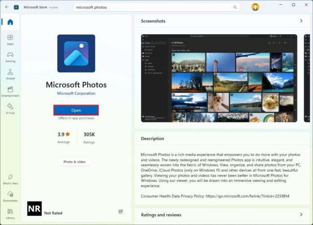 Microsoft Photos