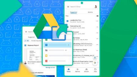 Create shortcut Google Drive files android