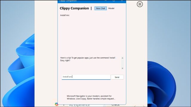 نصب برنامه با استفاده از Clippy Companion