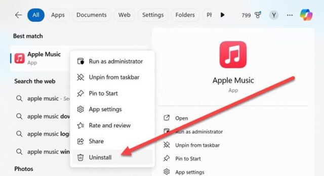 نحوه عیب یابی Apple Music در ویندوز 11