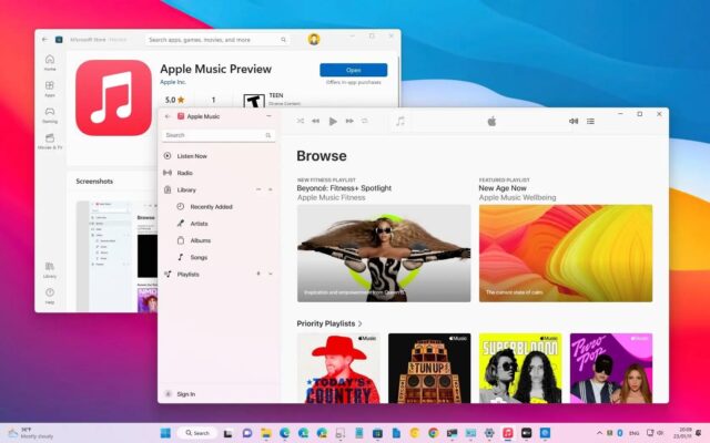 Apple Music troubleshoot Windows 11