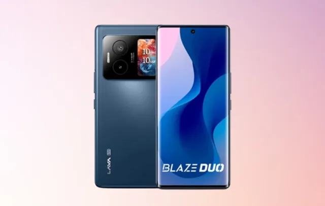 گوشی لاوا Blaze Duo 5G با نمایشگر دوگانه رونمایی شد