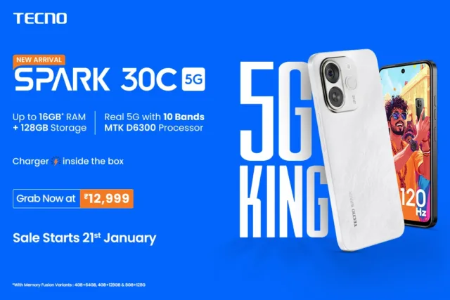 تکنو Spark 30C 5G