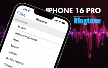 دانلود آهنگ زنگ رسمی آیفون 16 پرومکس از iOS 18